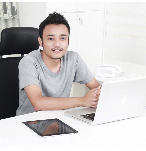 Amulya Shrestha, Web Designer Developer in Nepal